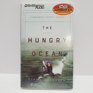 The Hungry Ocean  2 Cassette Audio Book By Linda Greenlaw NEW & UNOPENED